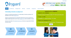 Desktop Screenshot of dryguard.be